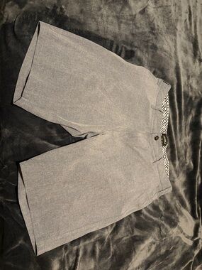 Light Grey Men’s “Trunks” quick dry shorts 32 waist.  Worn 1 X !